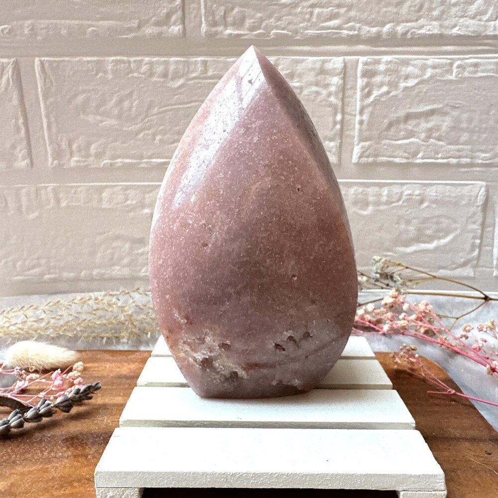 Gorgeous Large Pink Amethyst Flame from Brazil